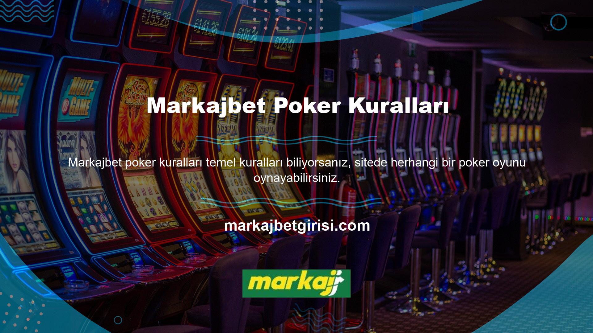 Aşağıda detaylı poker kuralları bulunmaktadır